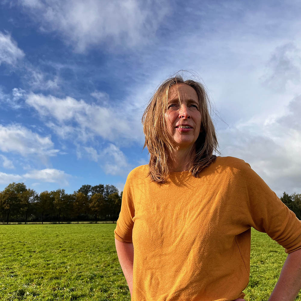 Foto van Karin Marquering buiten