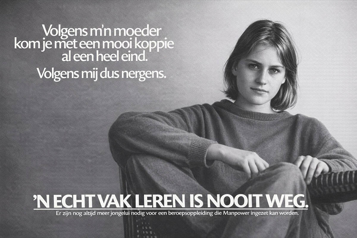 Een slimme meid is op haar toekomst voorbereid